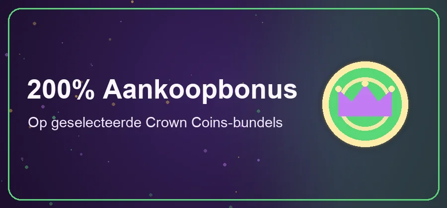 200% Aankoopbonus